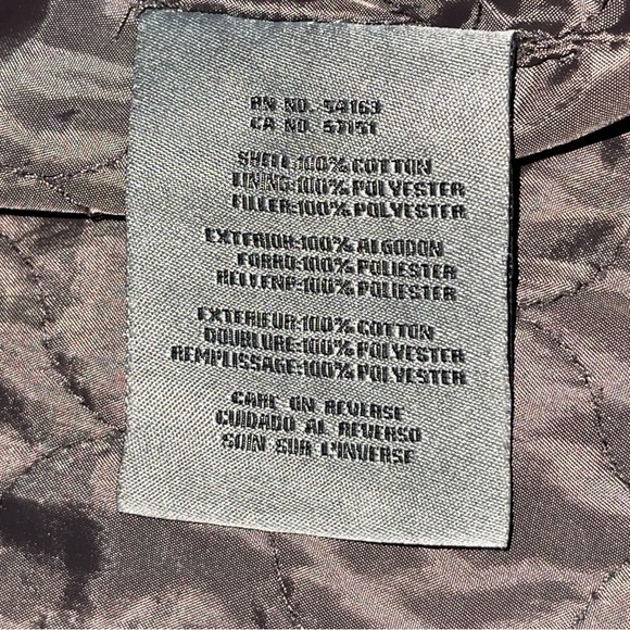 Levi’s Military Field Jacked Size Medium Grey Brown 5 Pocket Women’s Hooded - Picture 5 of 11